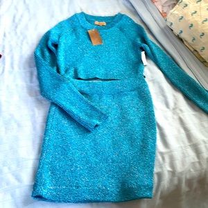 Mystique boutique sparkle top and skirt